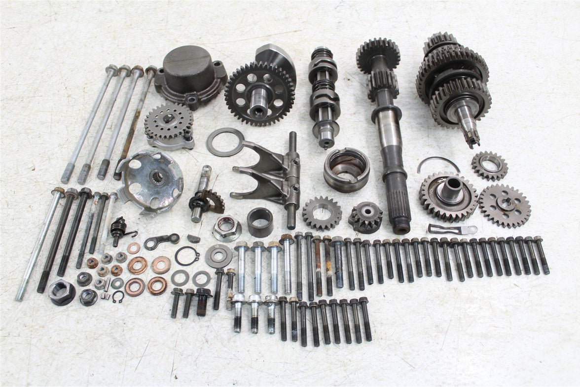 2007 Suzuki Vinson 500 4x4 Transmission Gears Shift Shaft Forks Drum 43055