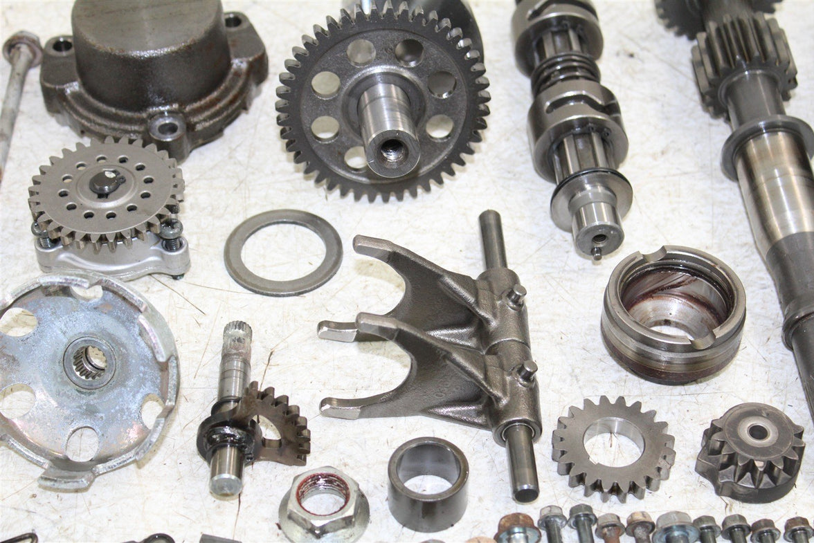 2007 Suzuki Vinson 500 4x4 Transmission Gears Shift Shaft Forks Drum 43055