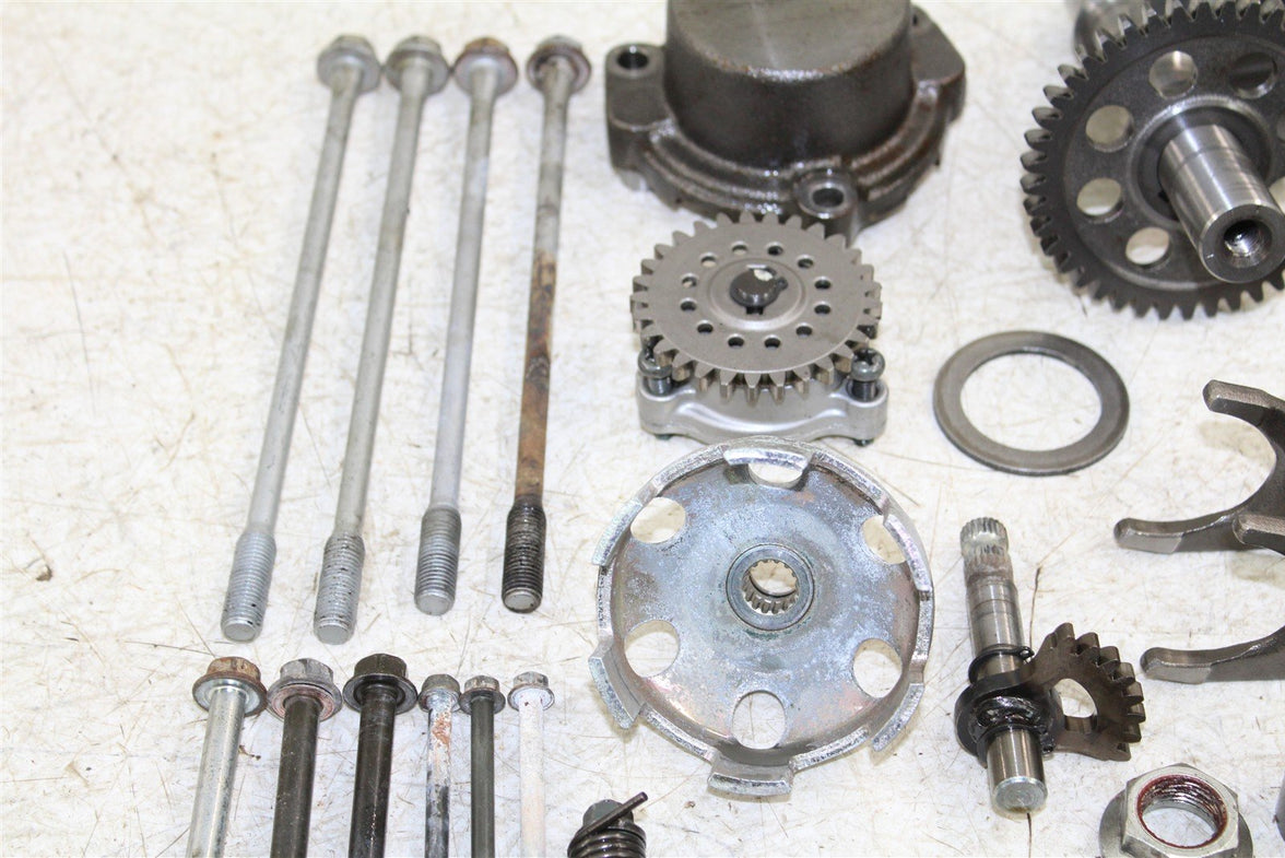 2007 Suzuki Vinson 500 4x4 Transmission Gears Shift Shaft Forks Drum 43055