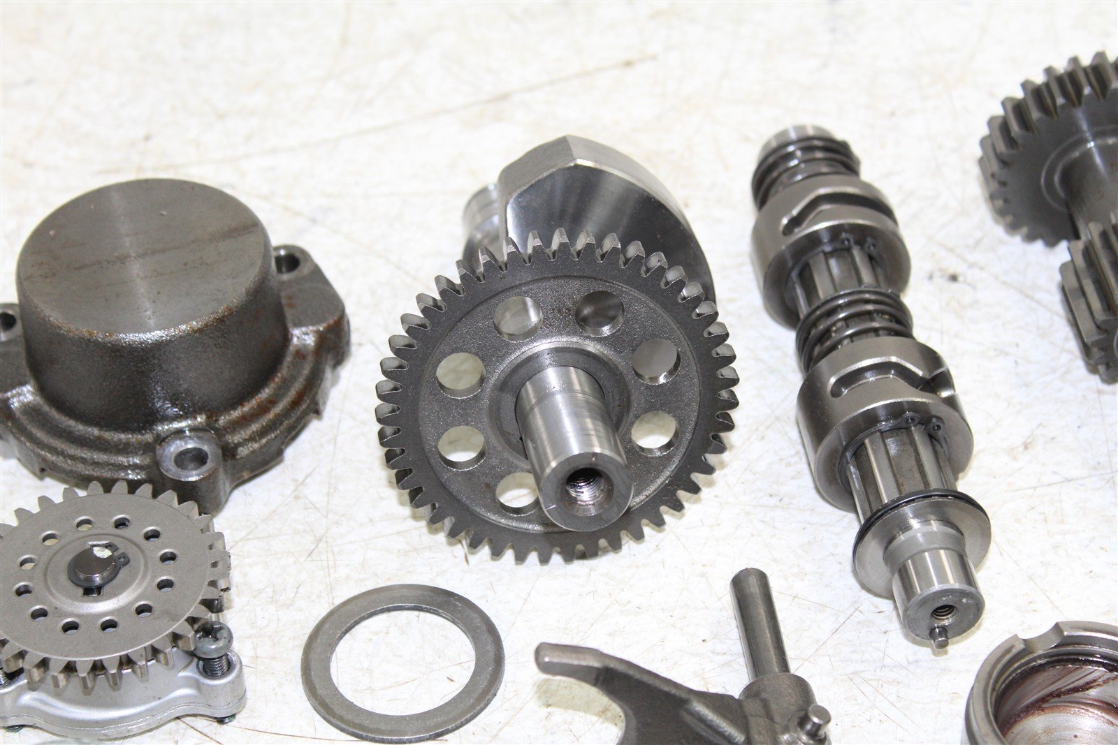 2007 Suzuki Vinson 500 4x4 Transmission Gears Shift Shaft Forks Drum 43055