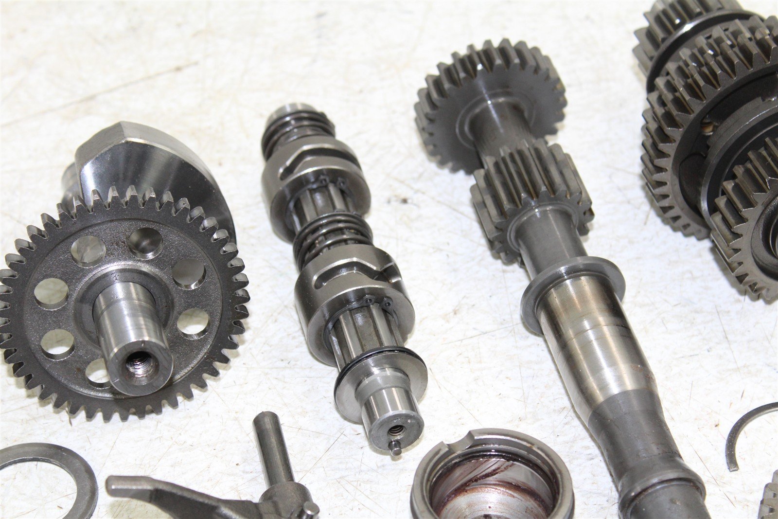 2007 Suzuki Vinson 500 4x4 Transmission Gears Shift Shaft Forks Drum 43055