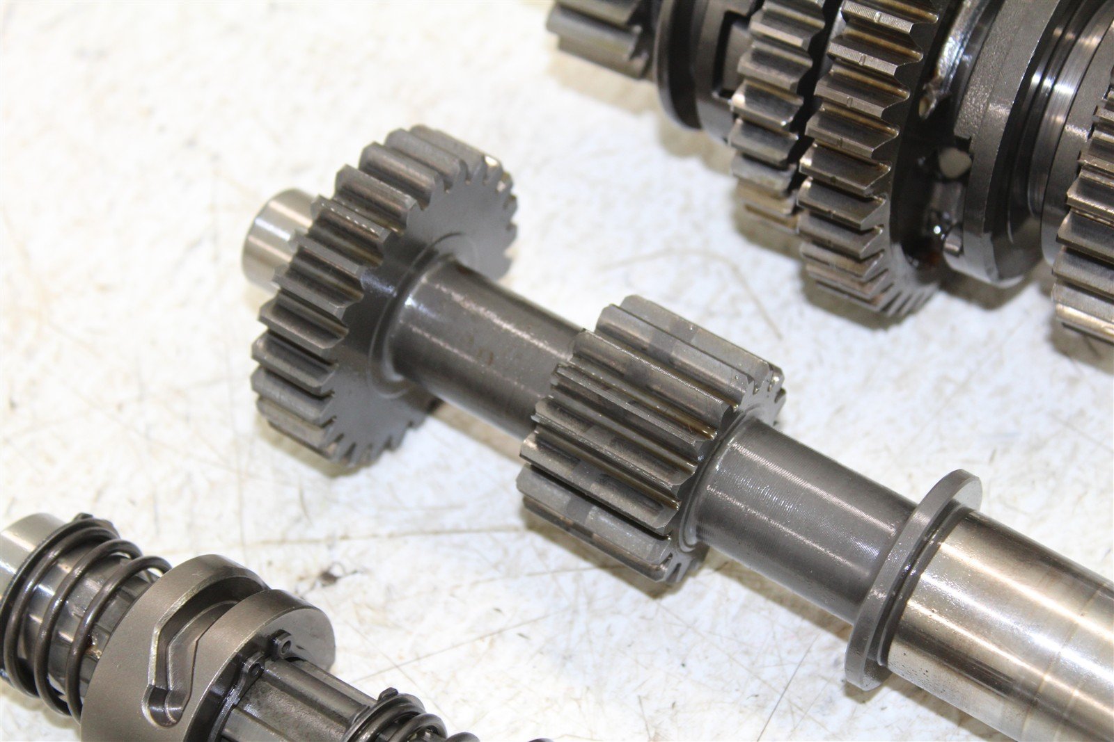 2007 Suzuki Vinson 500 4x4 Transmission Gears Shift Shaft Forks Drum 43055