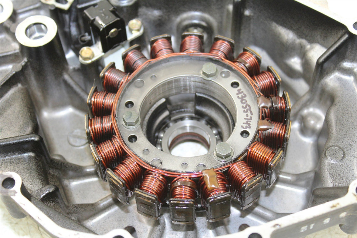 2007 Suzuki Vinson 500 4x4 Stator Magneto Generator Coil w/ Cover 43055