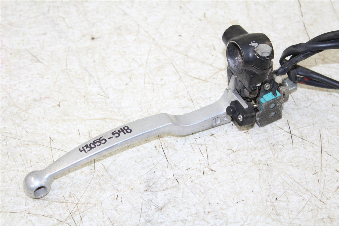 2007 Suzuki Vinson 500 4x4 Left Front Brake Lever w/ Perch Mount 43055
