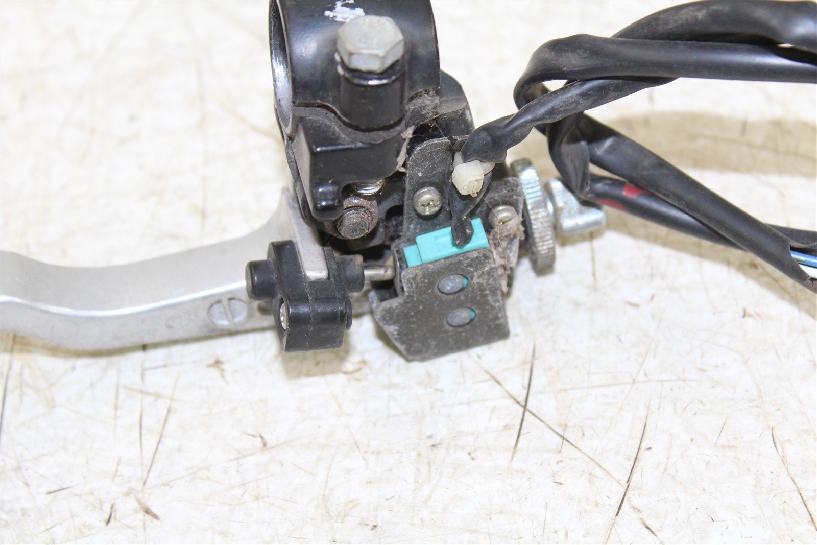 2007 Suzuki Vinson 500 4x4 Left Front Brake Lever w/ Perch Mount 43055