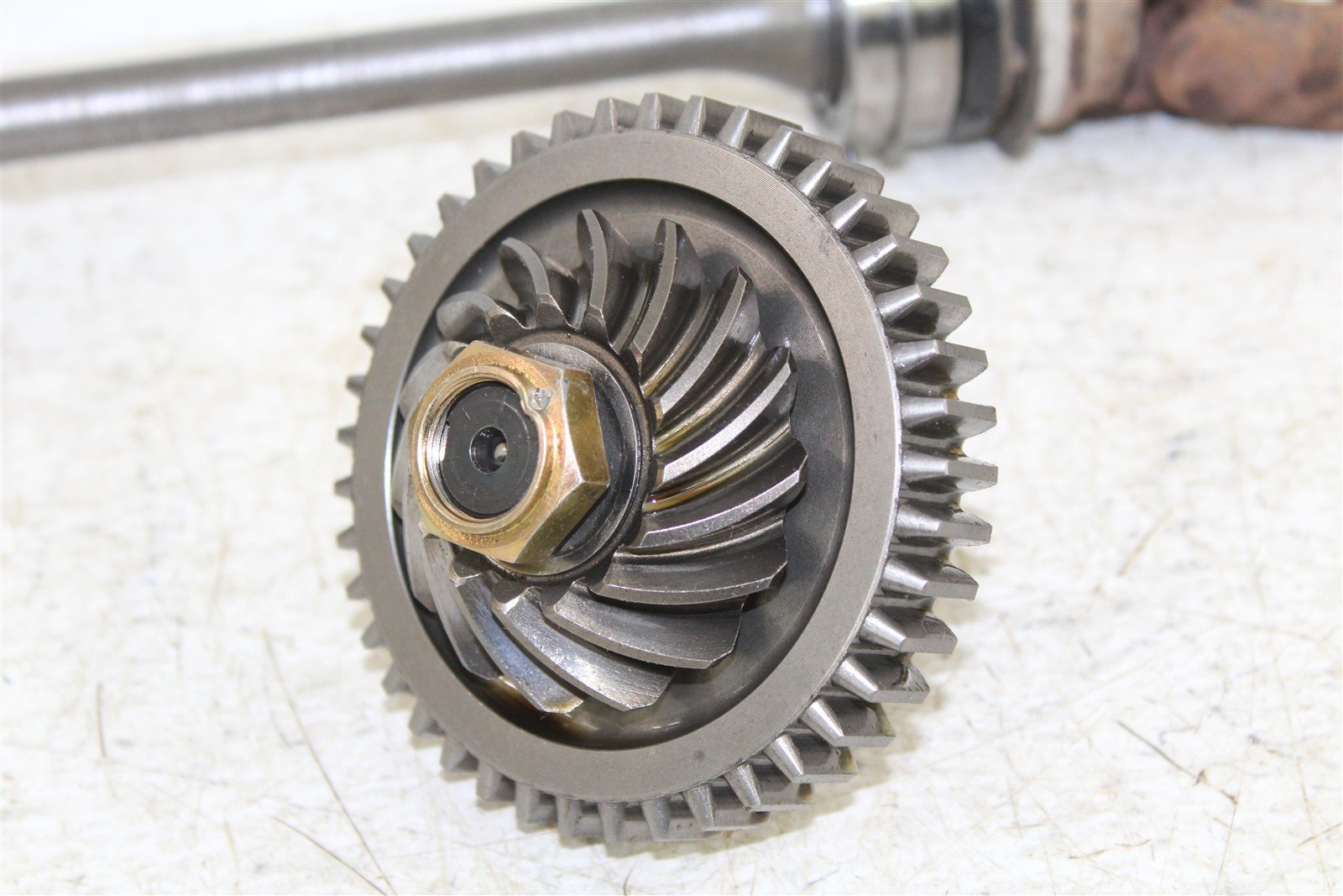 2007 Suzuki Vinson 500 4x4 Center Through Drive Shaft Output Bevel Gear 43055