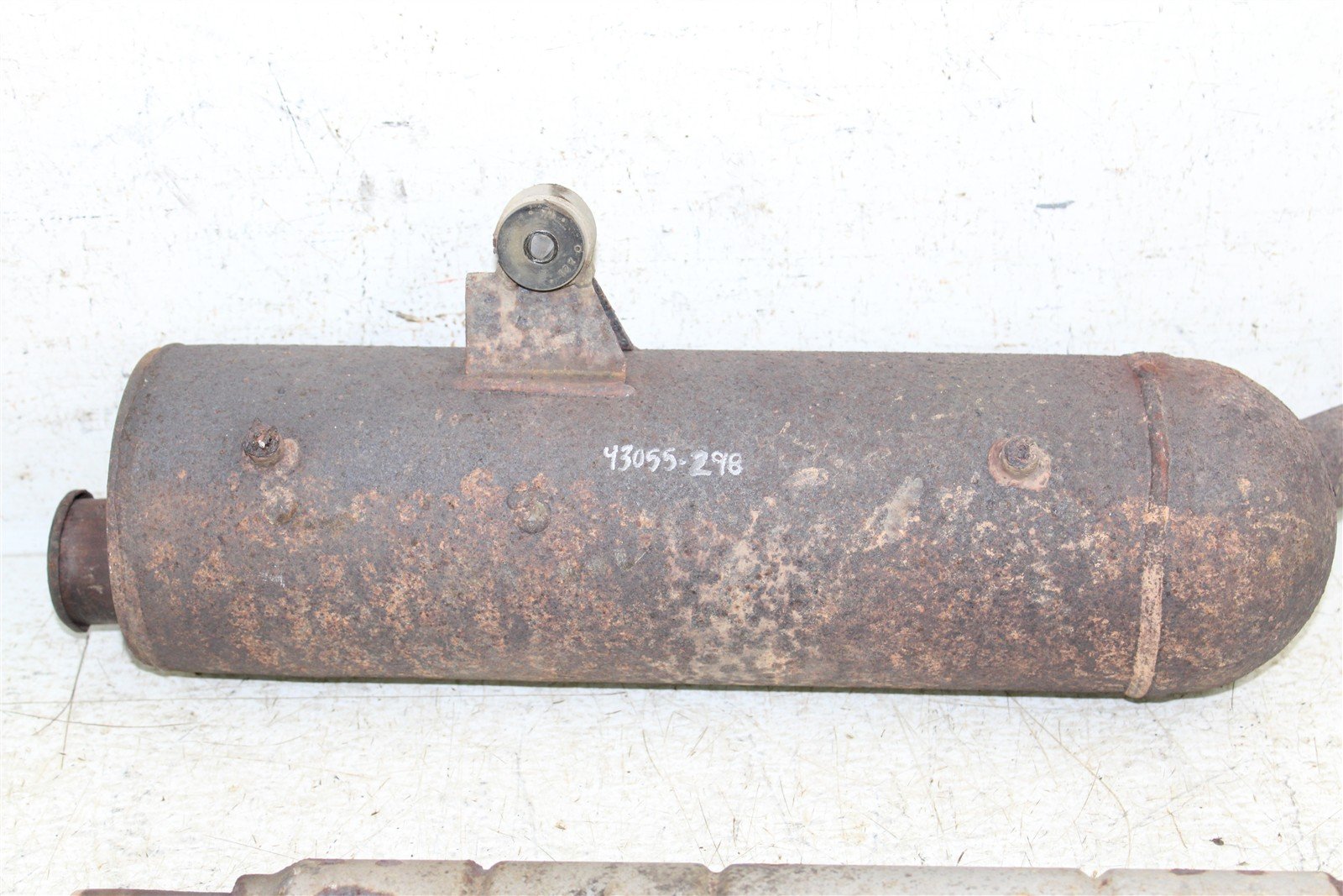 2007 Suzuki Vinson 500 4x4 Exhaust Head Pipe Silencer Muffler 43055