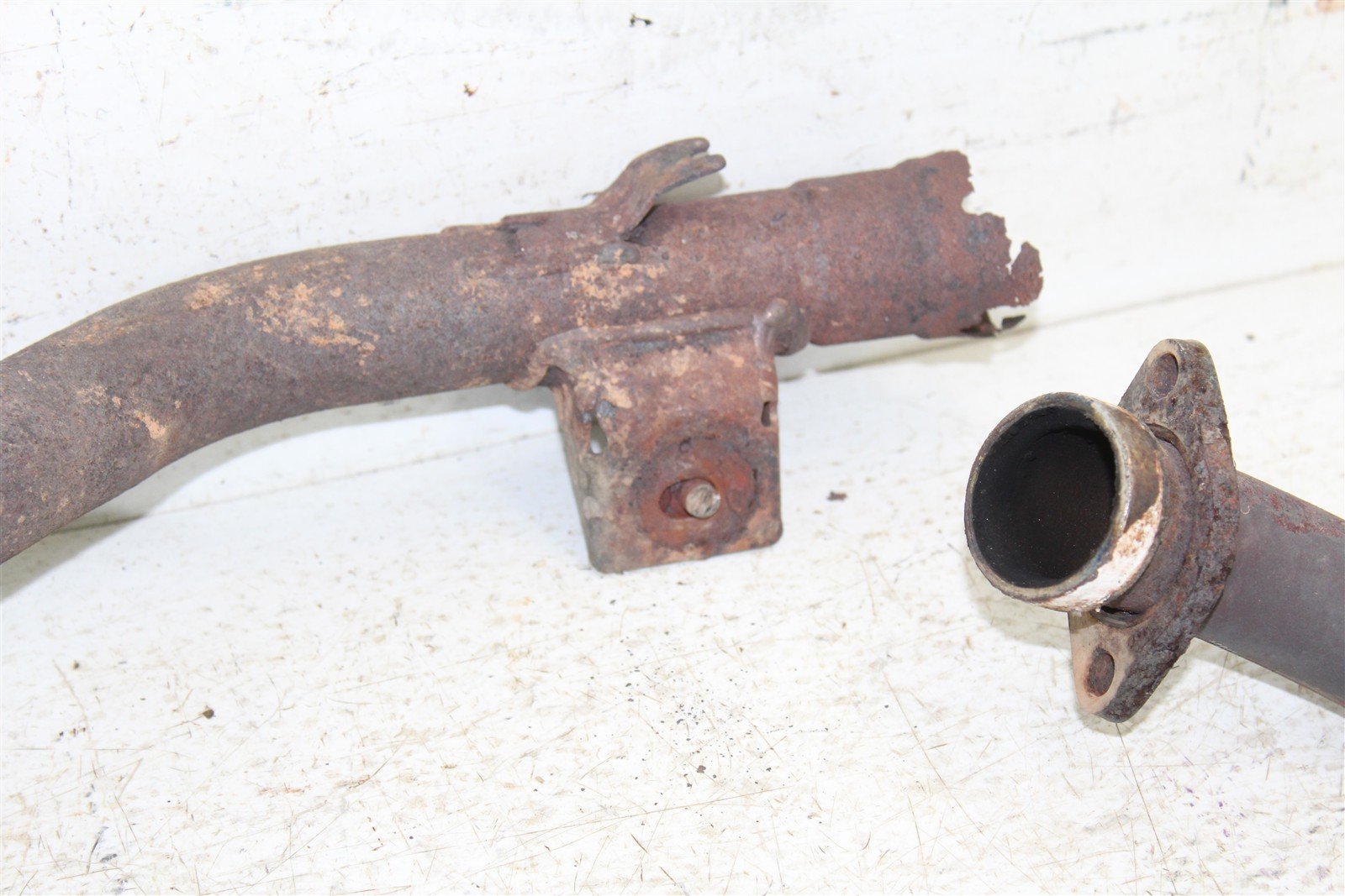 2007 Suzuki Vinson 500 4x4 Exhaust Head Pipe Silencer Muffler 43055