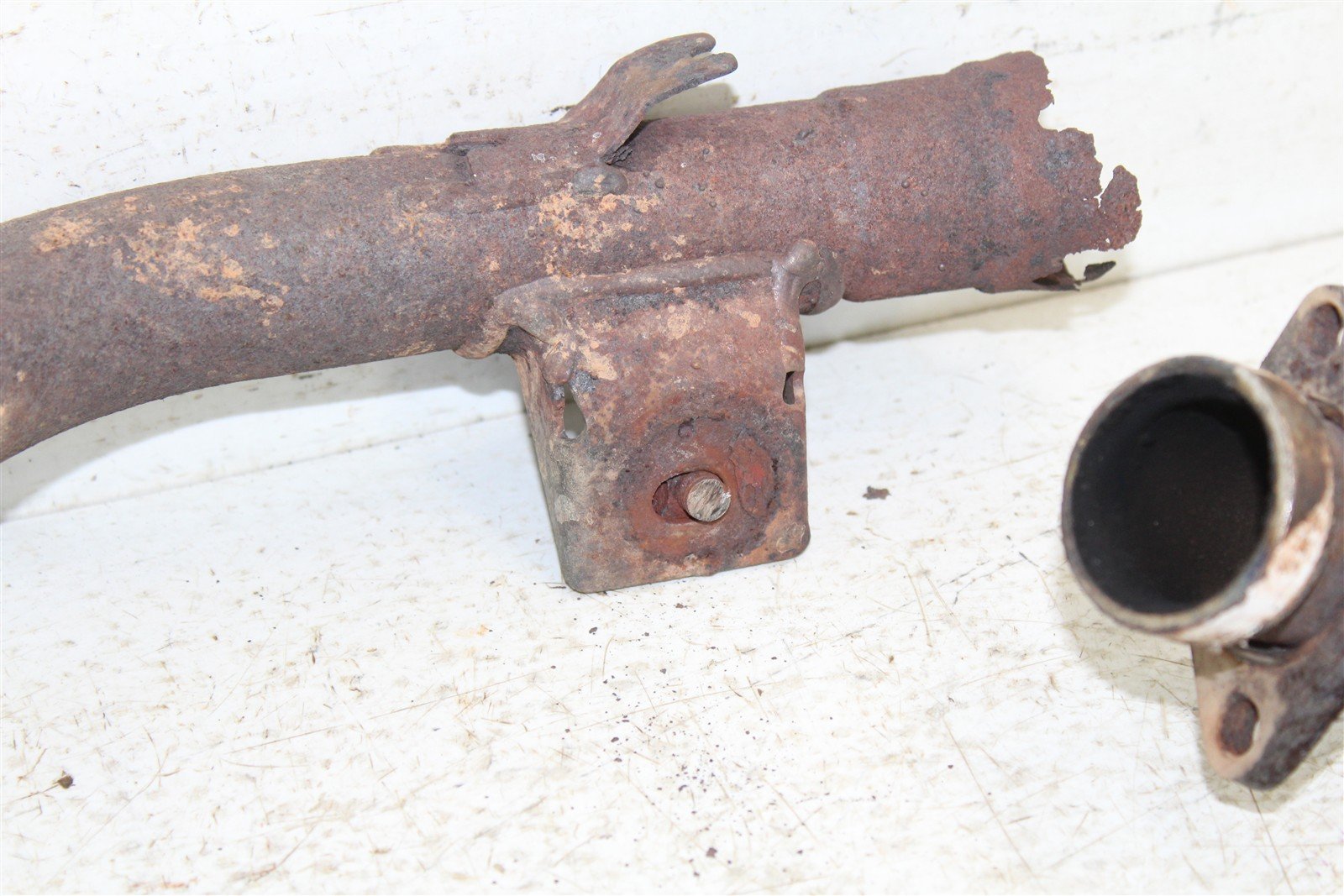 2007 Suzuki Vinson 500 4x4 Exhaust Head Pipe Silencer Muffler 43055