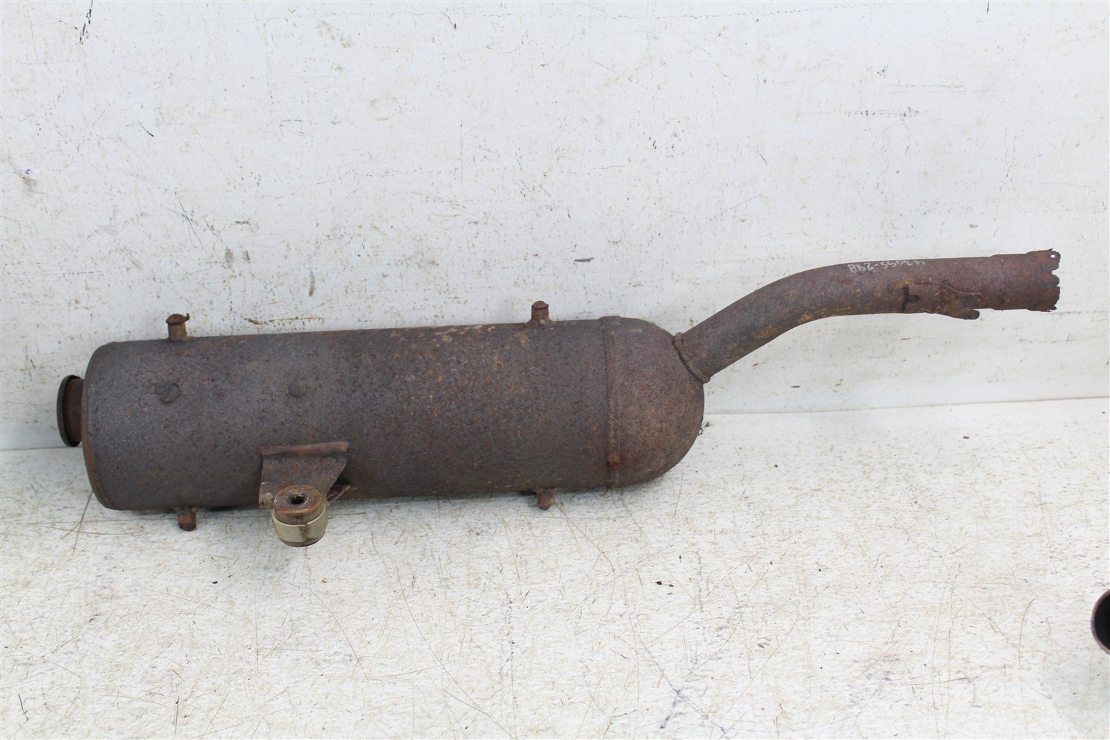 2007 Suzuki Vinson 500 4x4 Exhaust Head Pipe Silencer Muffler 43055