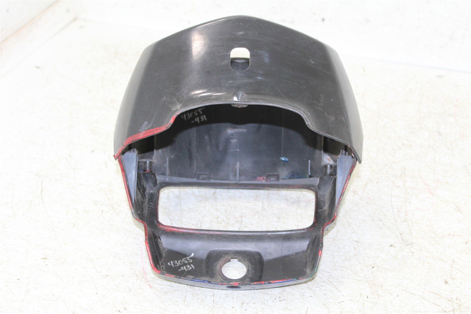 2007 Suzuki Vinson 500 4x4 Upper Headlight Housing Speedometer Mount Cover 43055