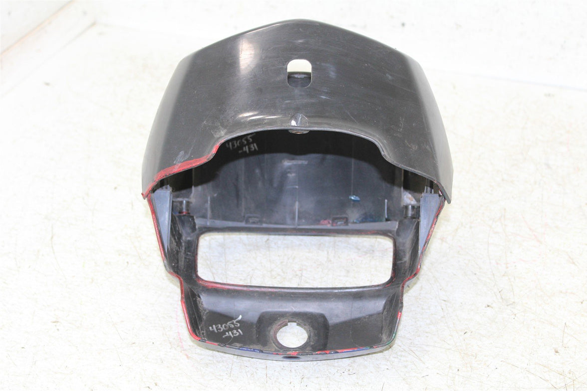 2007 Suzuki Vinson 500 4x4 Upper Headlight Housing Speedometer Mount Cover 43055