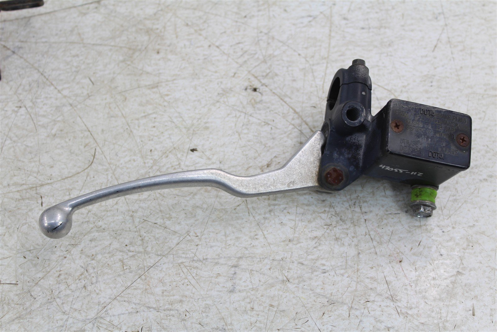 2007 Suzuki Vinson 500 4x4 Front Brake Master Cylinder Lever 43055