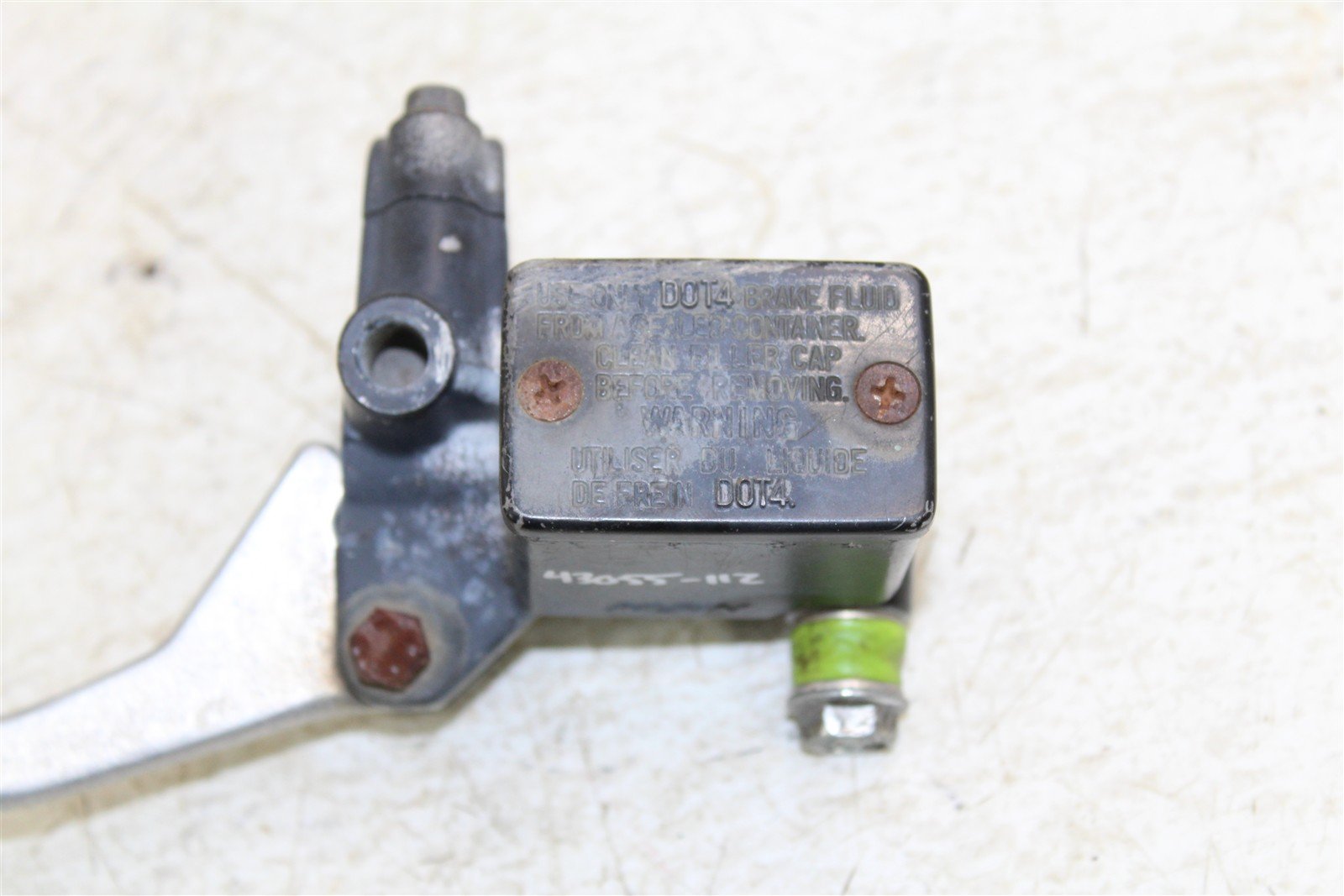 2007 Suzuki Vinson 500 4x4 Front Brake Master Cylinder Lever 43055