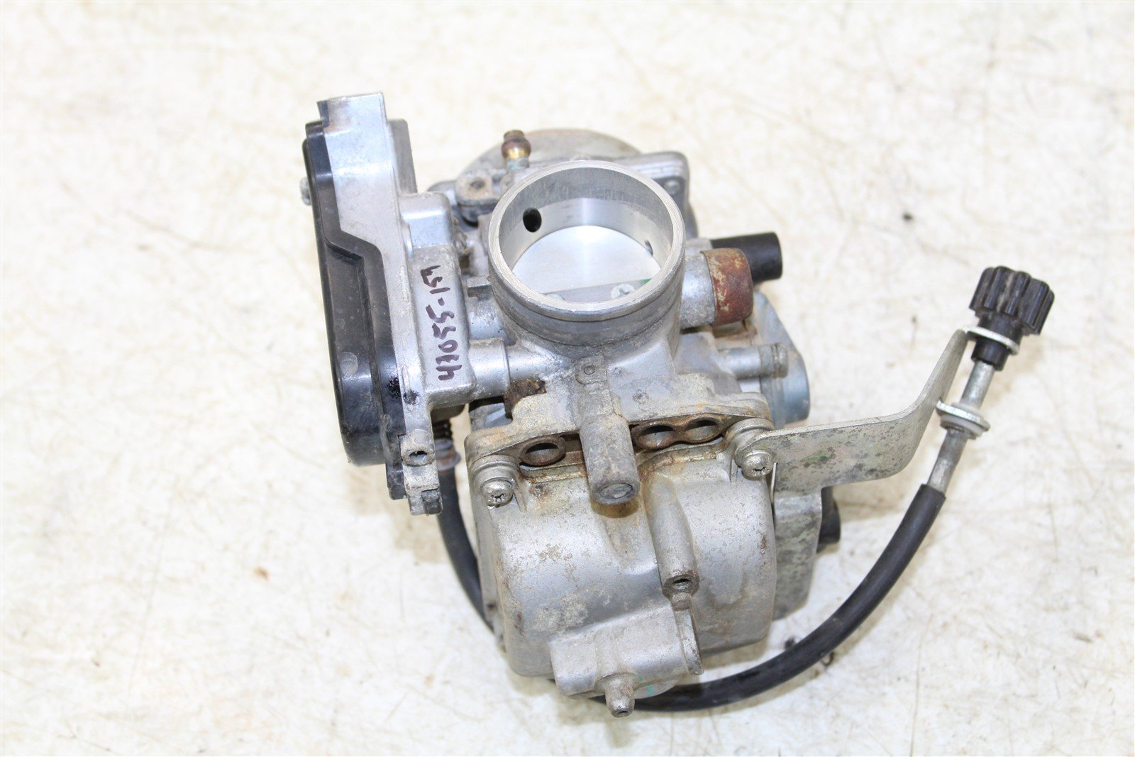 2007 Suzuki Vinson 500 4x4 Keihin Carburetor Carb Fuel Intake 43055