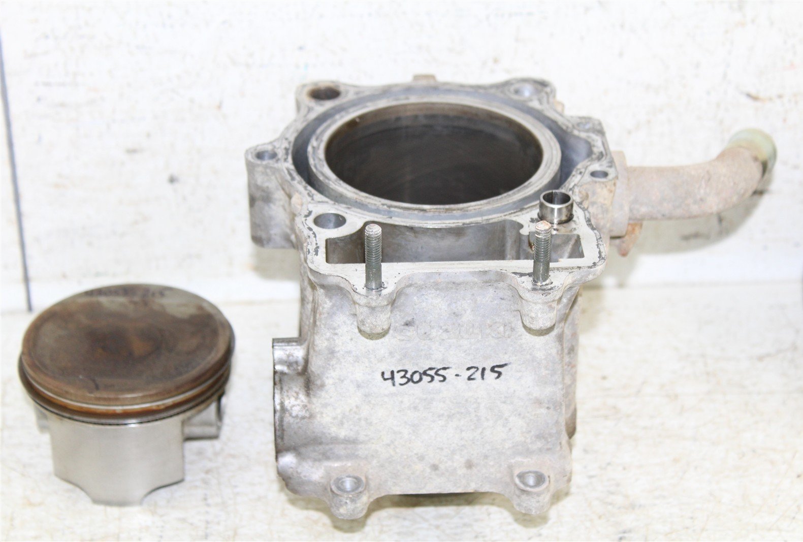2007 Suzuki Vinson 500 4x4 Engine Cylinder Jug w/ Piston 43055