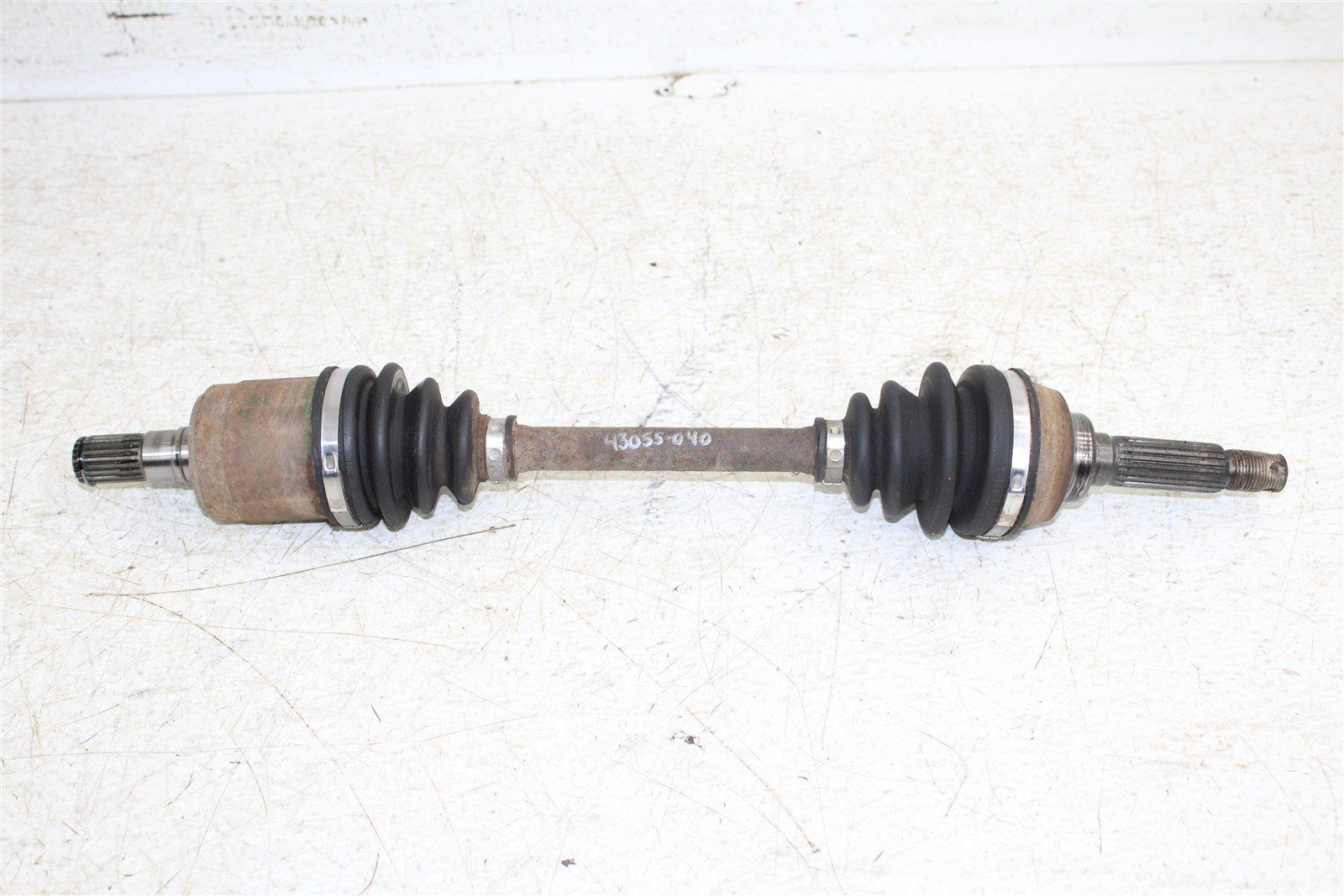 2007 Suzuki Vinson 500 4x4 Left Front CV Axle Boot Straight 43055