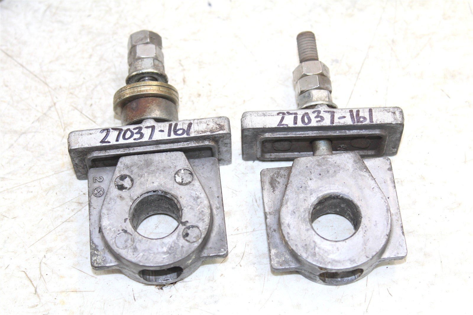 1995 Kawasaki KLR 650 Chain Adjuster Blocks 27037