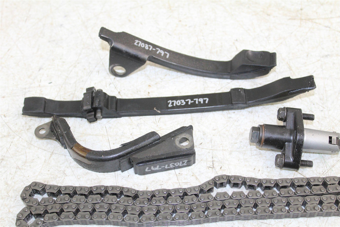 1995 Kawasaki KLR 650 Timing Chain Guides Slides w/ Camshaft Tensioner 27037