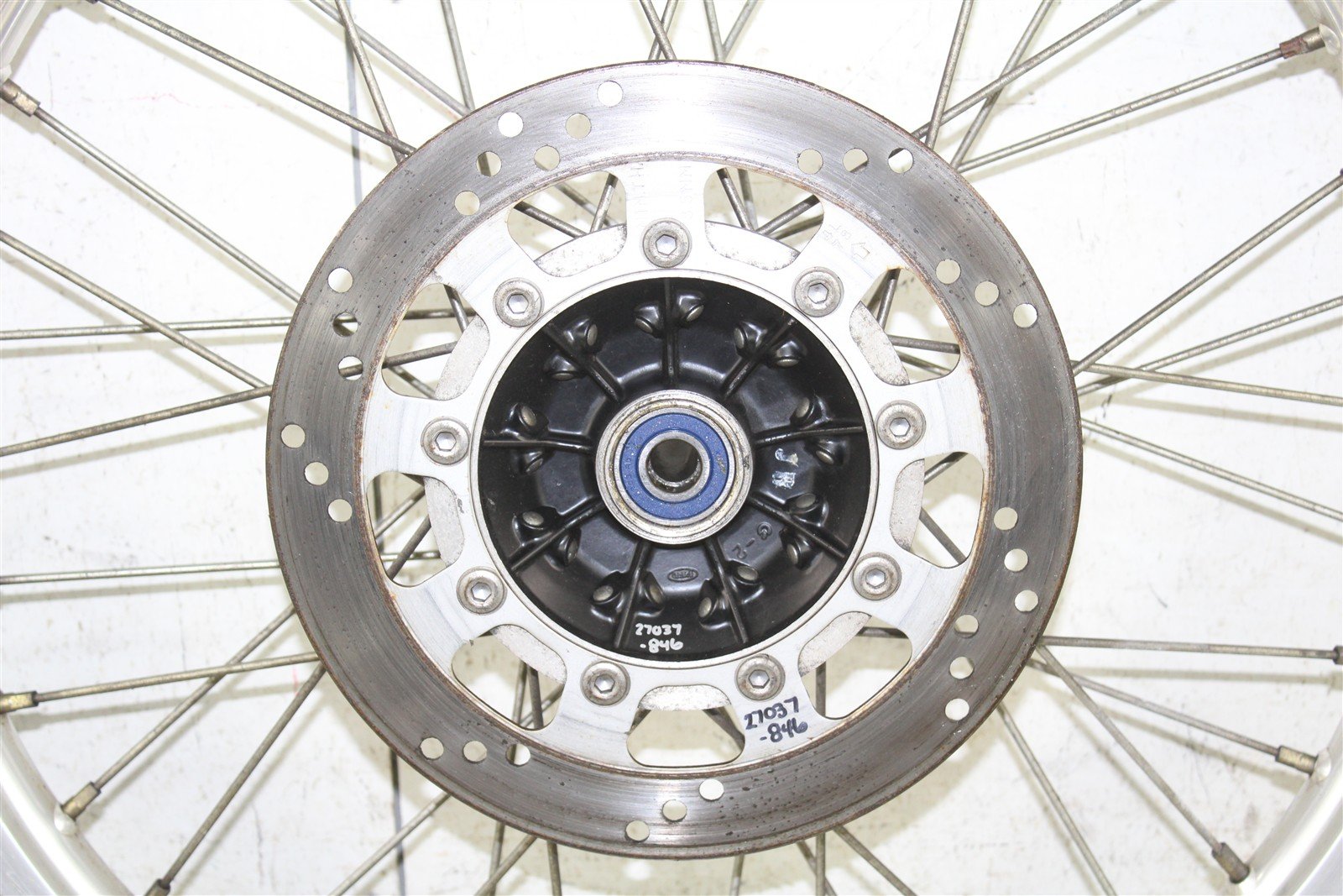 1995 Kawasaki KLR 650 Front Wheel Rim Hub 27037