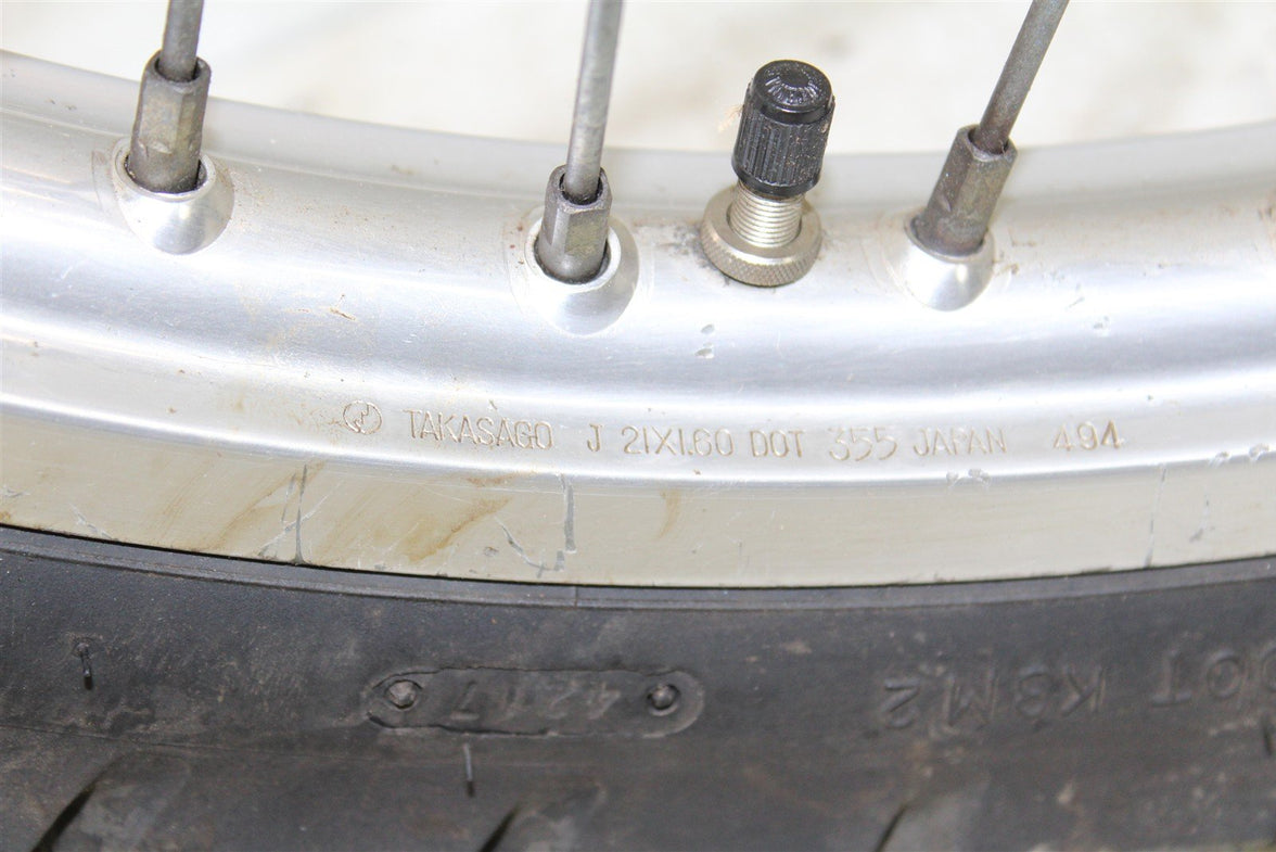 1995 Kawasaki KLR 650 Front Wheel Rim Hub 27037