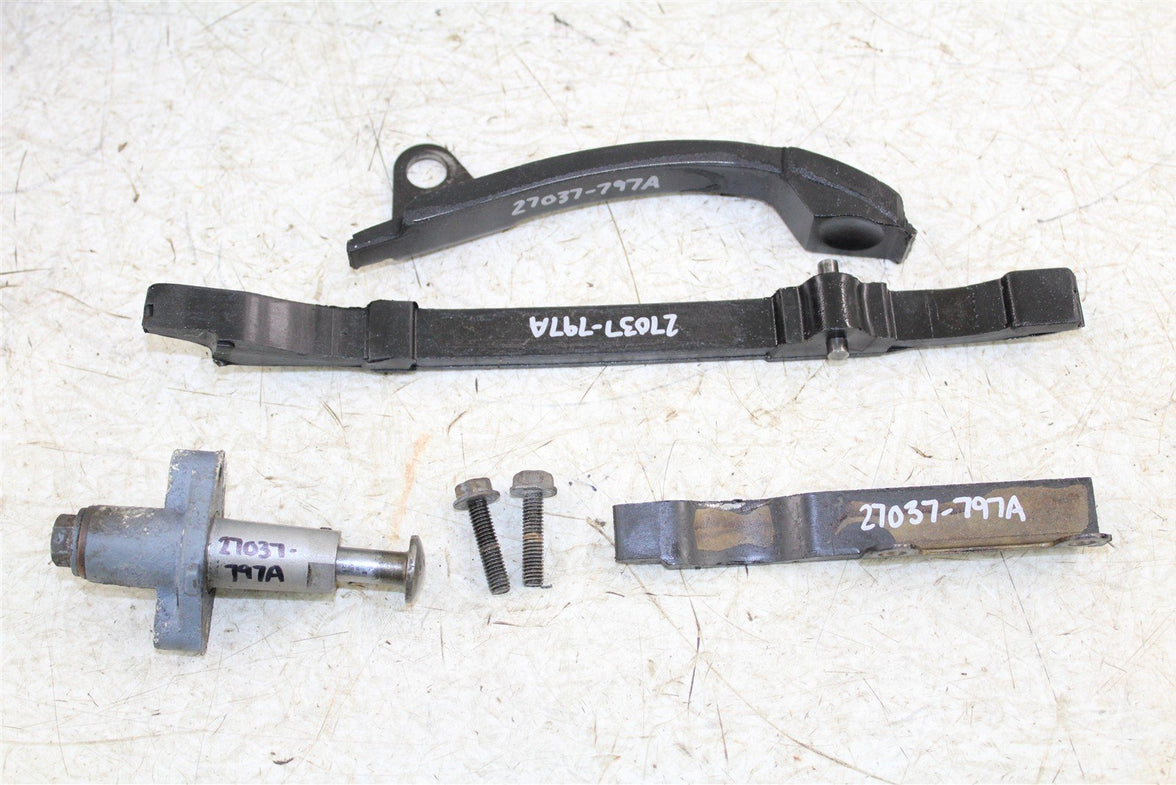 1995 Kawasaki KLR 650 Timing Chain Guides Slides w/ Camshaft Tensioner 27037