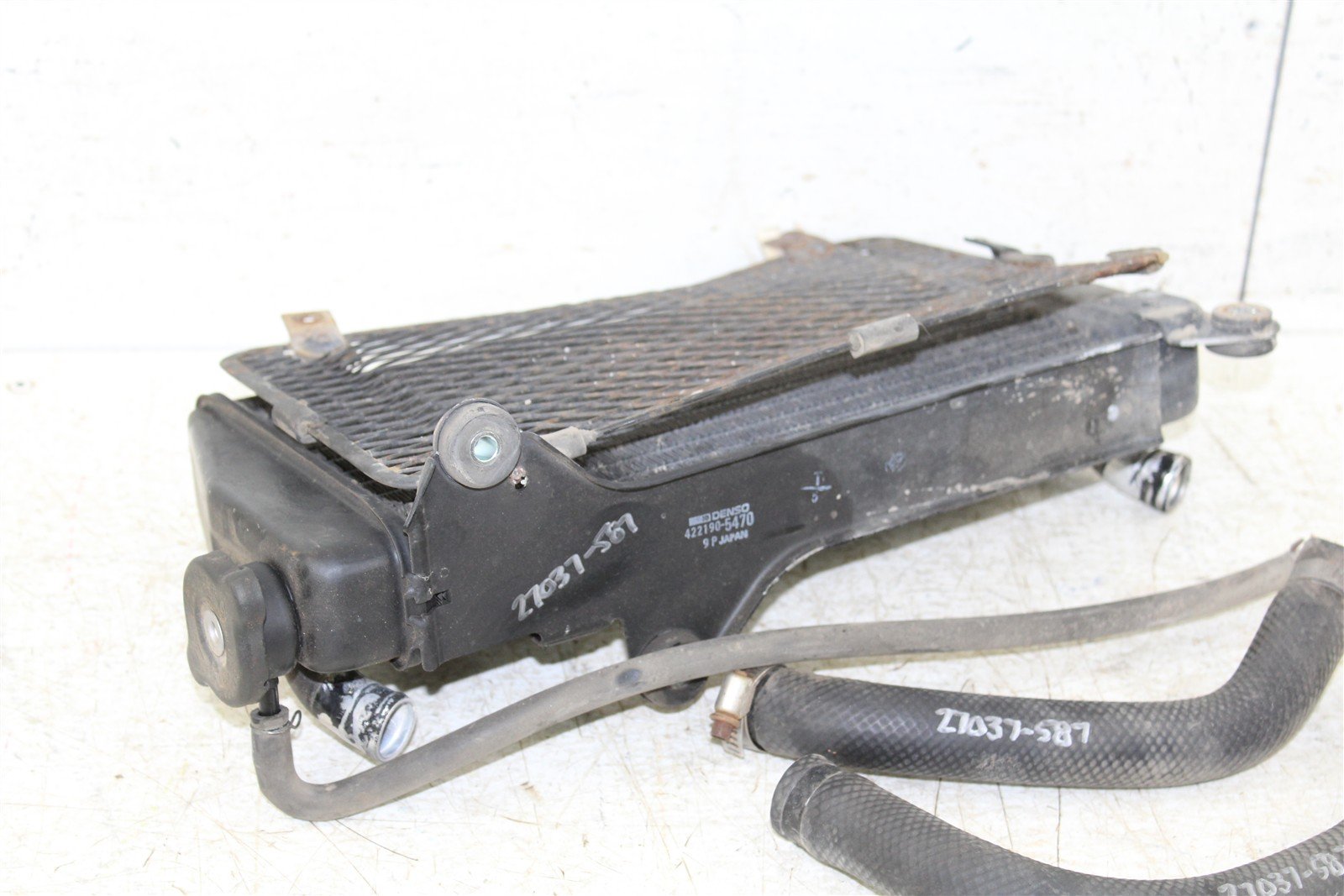 1995 Kawasaki KLR 650 Radiator w/ Hoses 27037