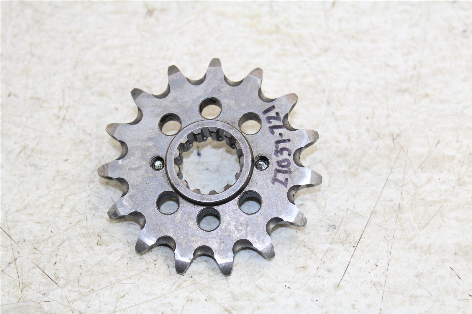 1995 Kawasaki KLR 650 Front Sprocket Teeth 15T 27037
