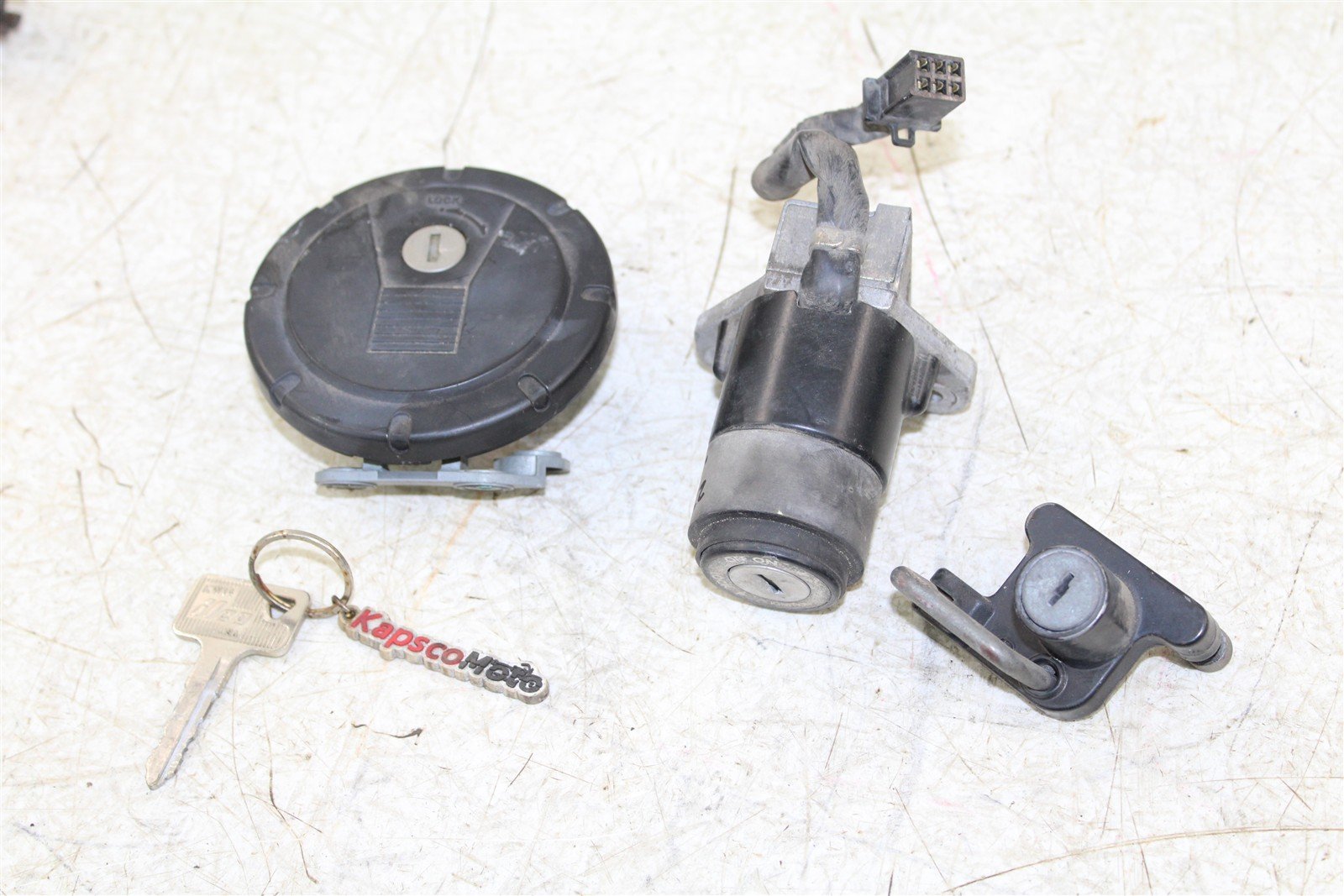 1995 Kawasaki KLR 650 Key Switch Ignition Lock Set 27037
