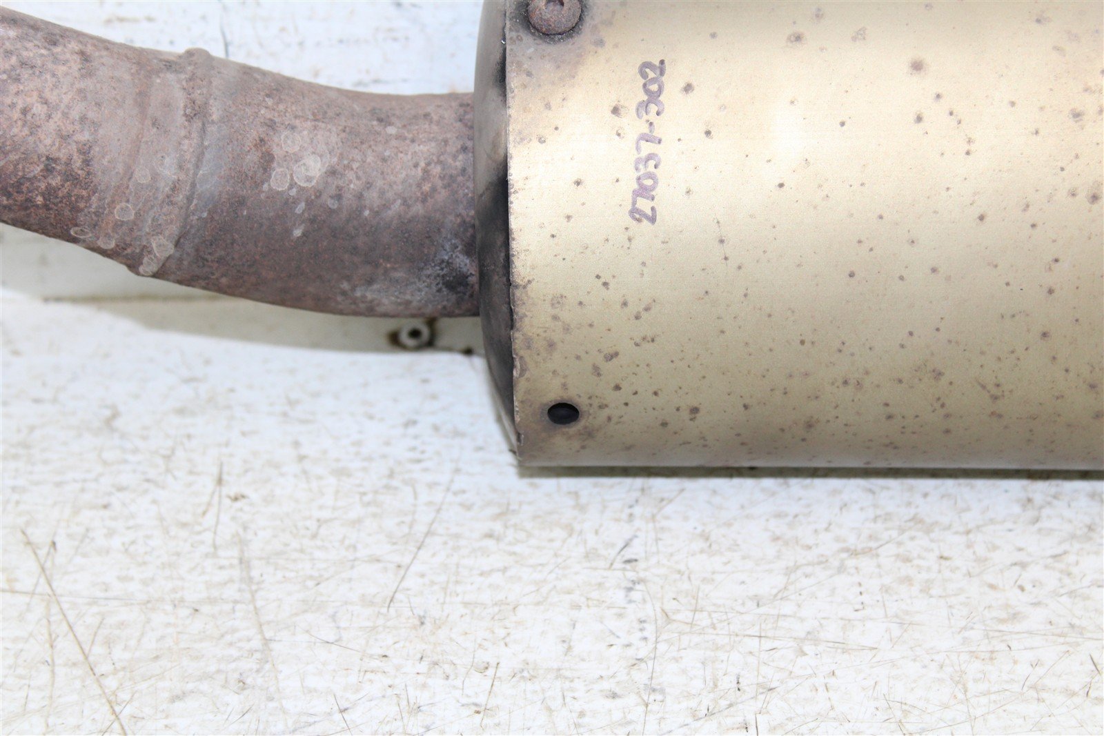 1995 Kawasaki KLR 650 FMF Q4 Exhaust Silencer Muffler 27037