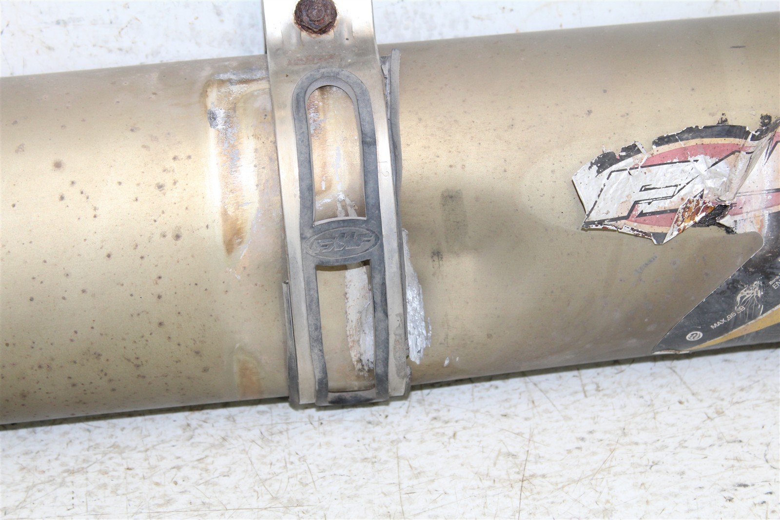 1995 Kawasaki KLR 650 FMF Q4 Exhaust Silencer Muffler 27037