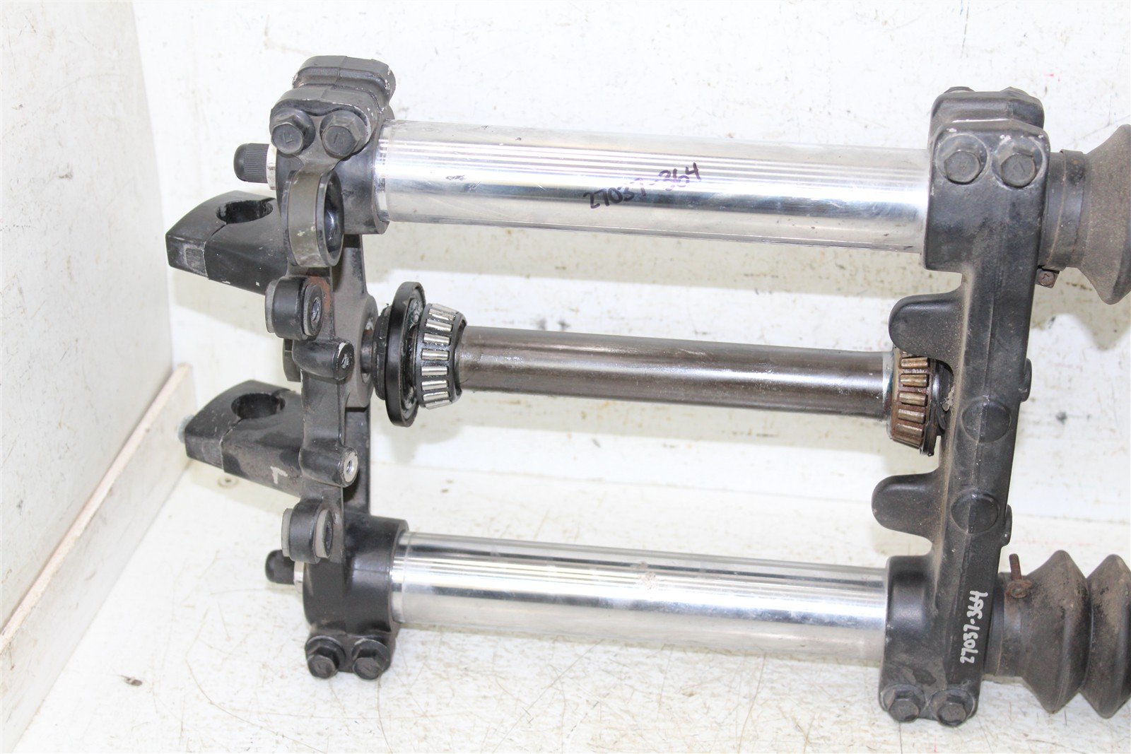 1995 Kawasaki KLR 650 Fork Tubes Front Suspension Triple Clamps 27037