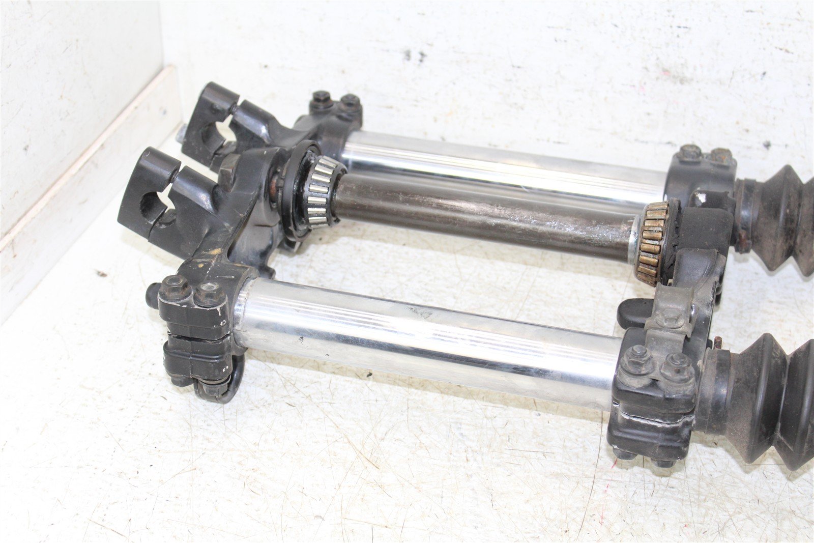 1995 Kawasaki KLR 650 Fork Tubes Front Suspension Triple Clamps 27037