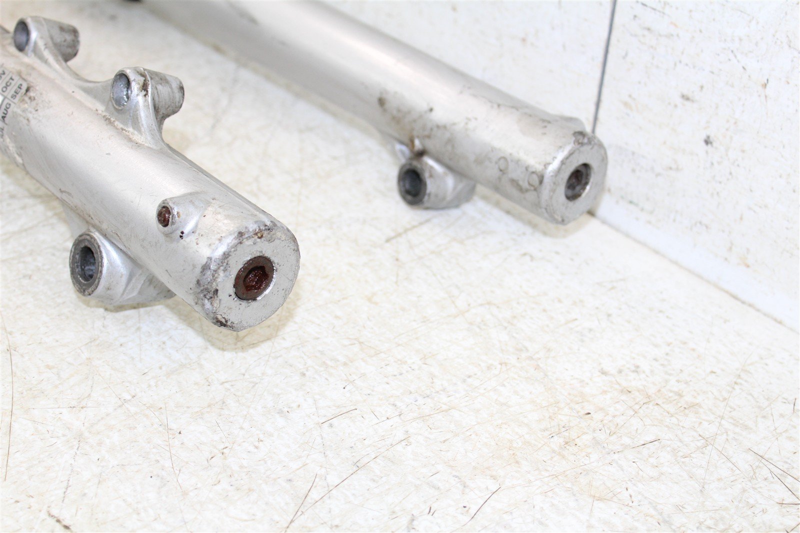 1995 Kawasaki KLR 650 Fork Tubes Front Suspension Triple Clamps 27037