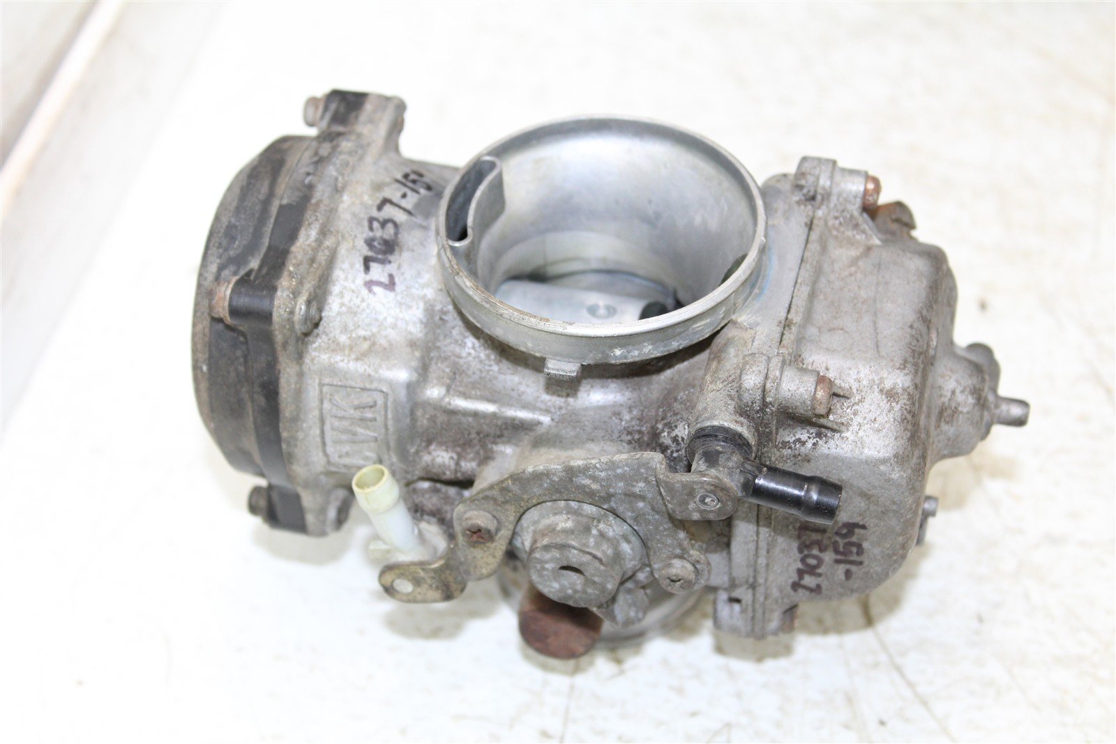 1995 Kawasaki KLR 650 Keihin Carburetor Carb Fuel Intake Bowl Jets 27037