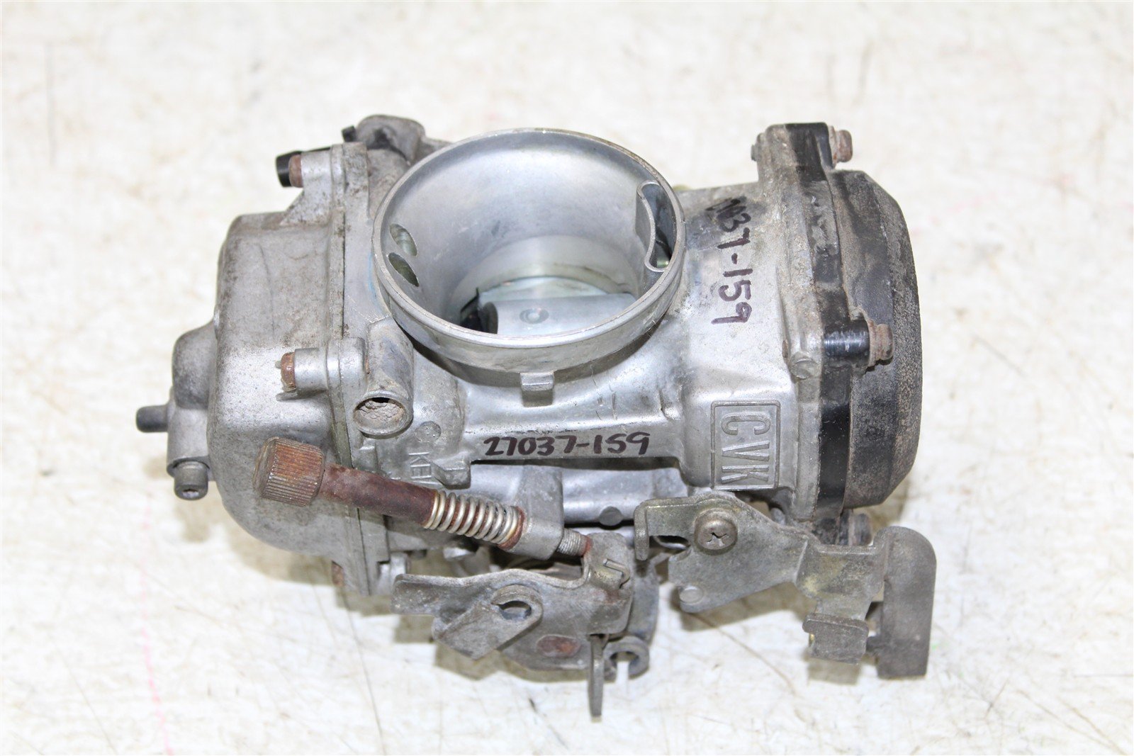 1995 Kawasaki KLR 650 Keihin Carburetor Carb Fuel Intake Bowl Jets 27037