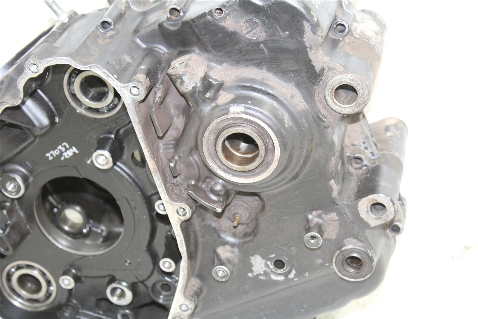 1995 Kawasaki KLR 650 Engine Cases Crankcase Motor Left Right 27037