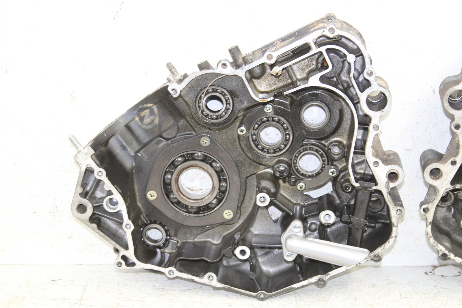 1995 Kawasaki KLR 650 Engine Cases Crankcase Motor Left Right 27037