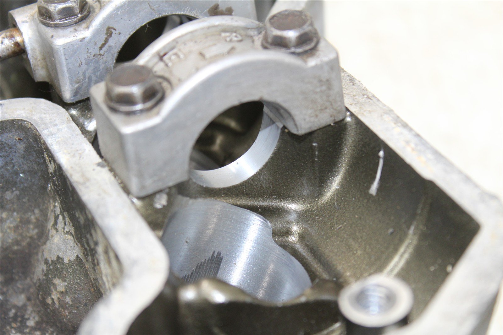1995 Kawasaki KLR 650 Cylinder Head w/ Valve Cover 27037