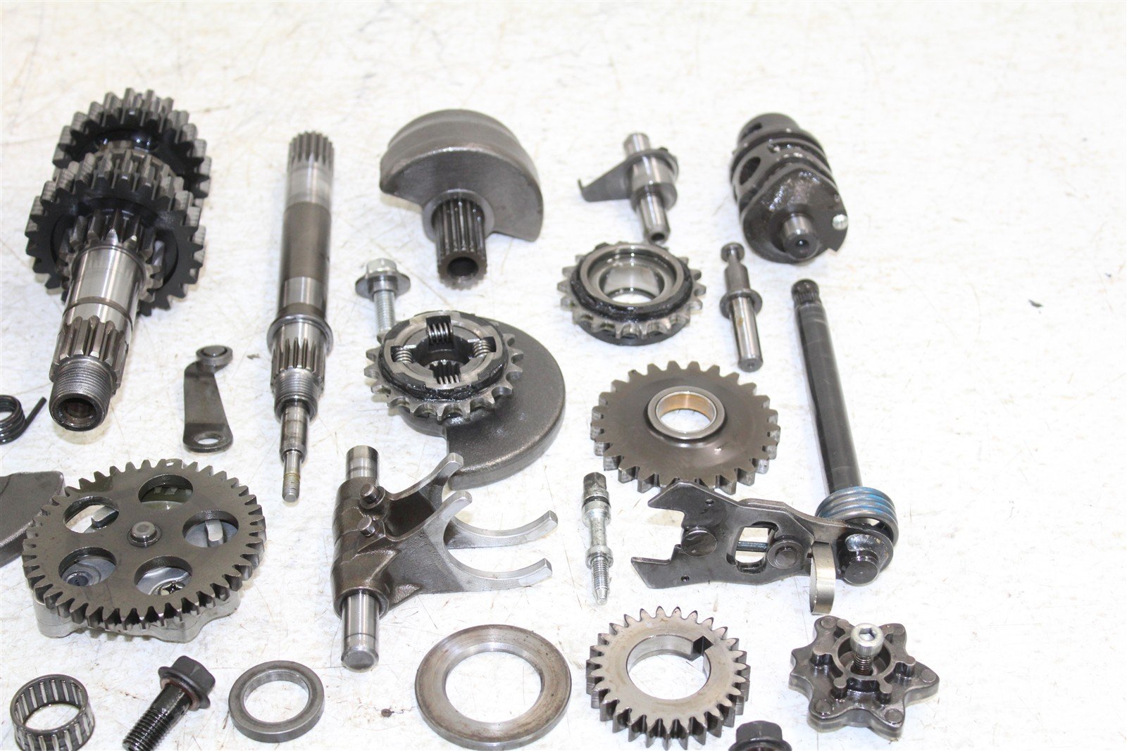 1995 Kawasaki KLR 650 Transmission Gears Shaft Shift Drum 27037