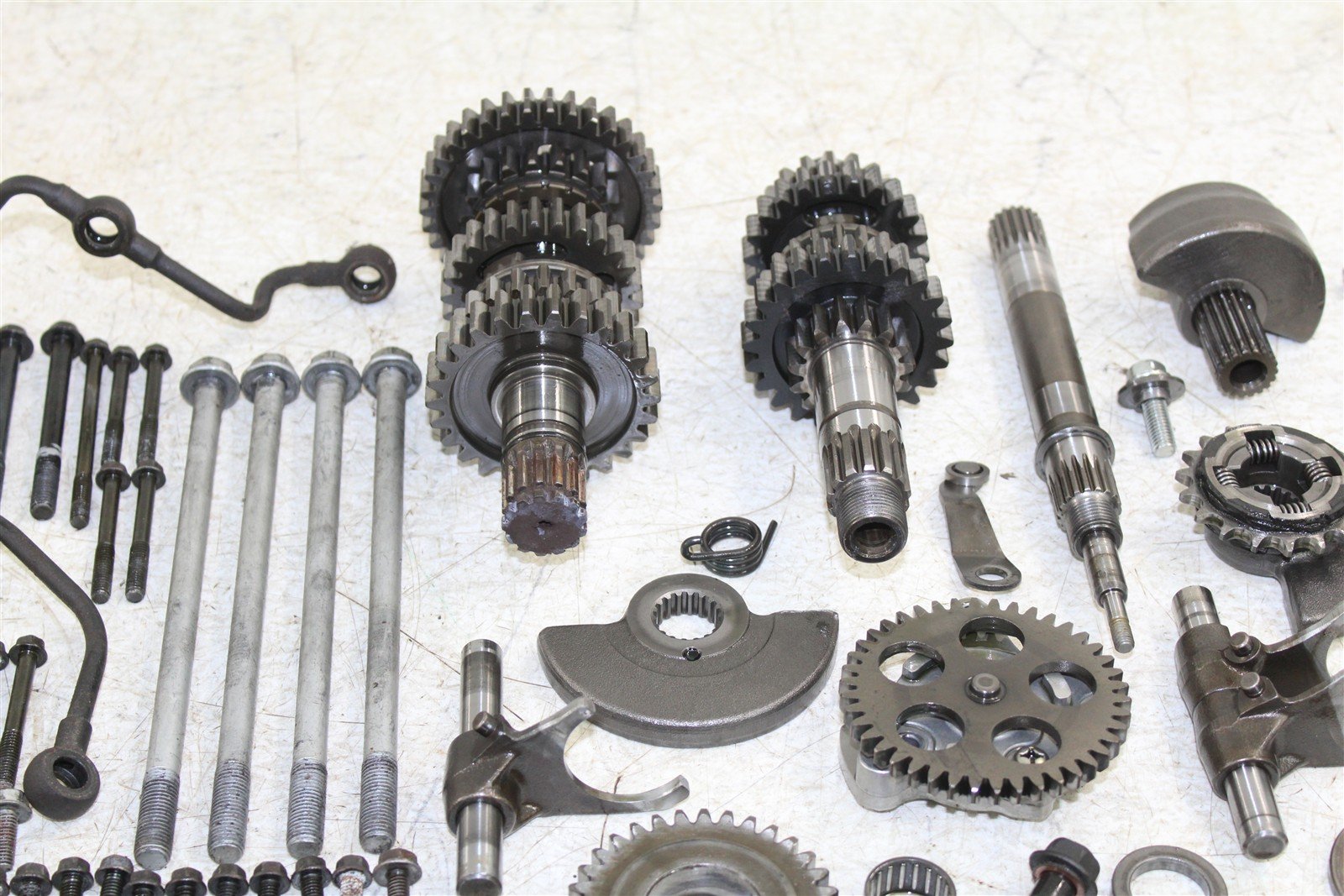 1995 Kawasaki KLR 650 Transmission Gears Shaft Shift Drum 27037