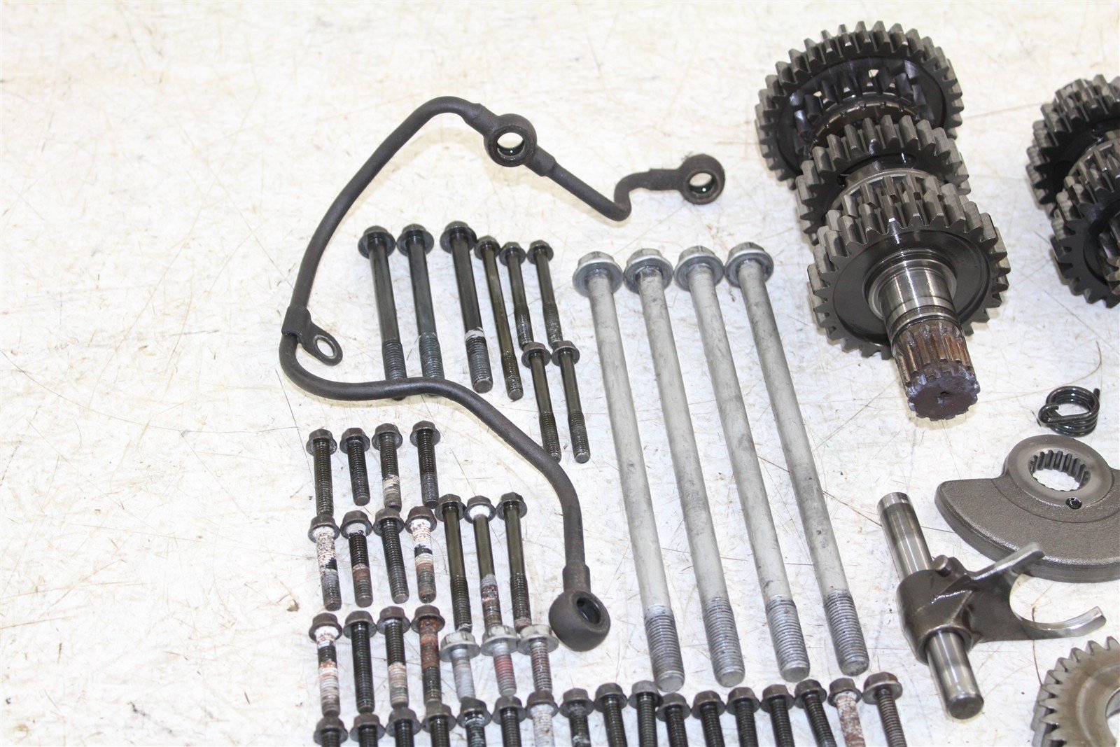 1995 Kawasaki KLR 650 Transmission Gears Shaft Shift Drum 27037
