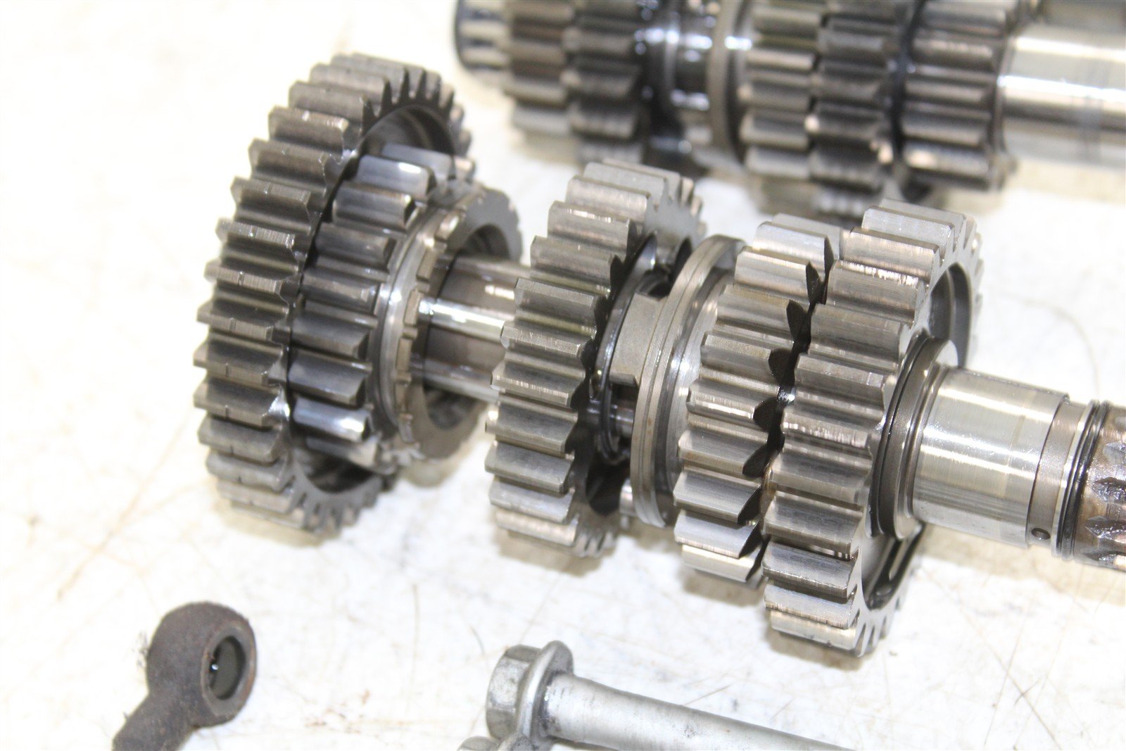 1995 Kawasaki KLR 650 Transmission Gears Shaft Shift Drum 27037
