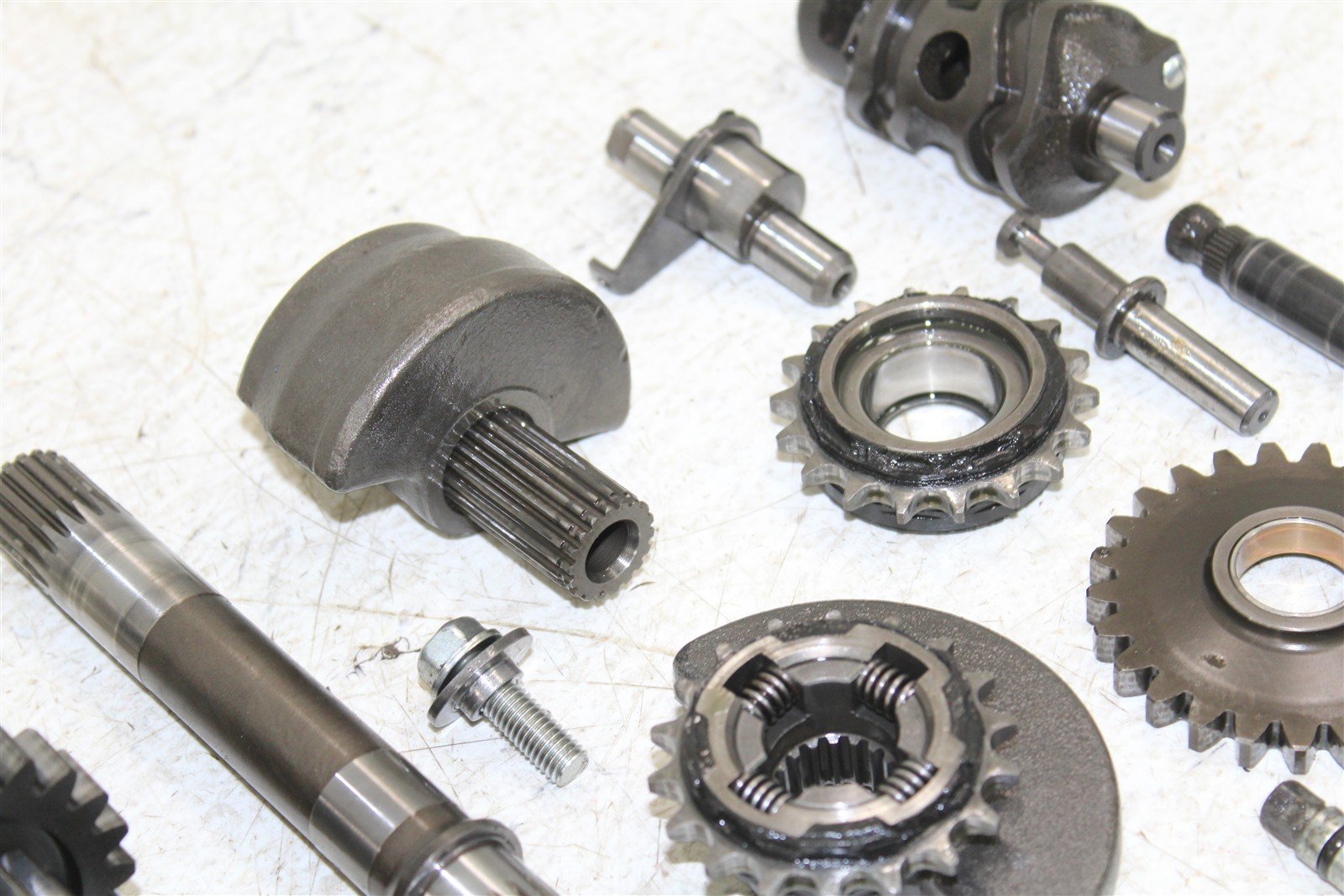 1995 Kawasaki KLR 650 Transmission Gears Shaft Shift Drum 27037