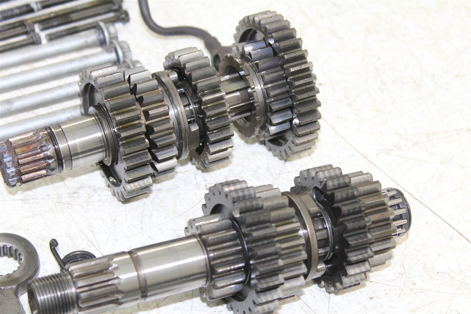 1995 Kawasaki KLR 650 Transmission Gears Shaft Shift Drum 27037