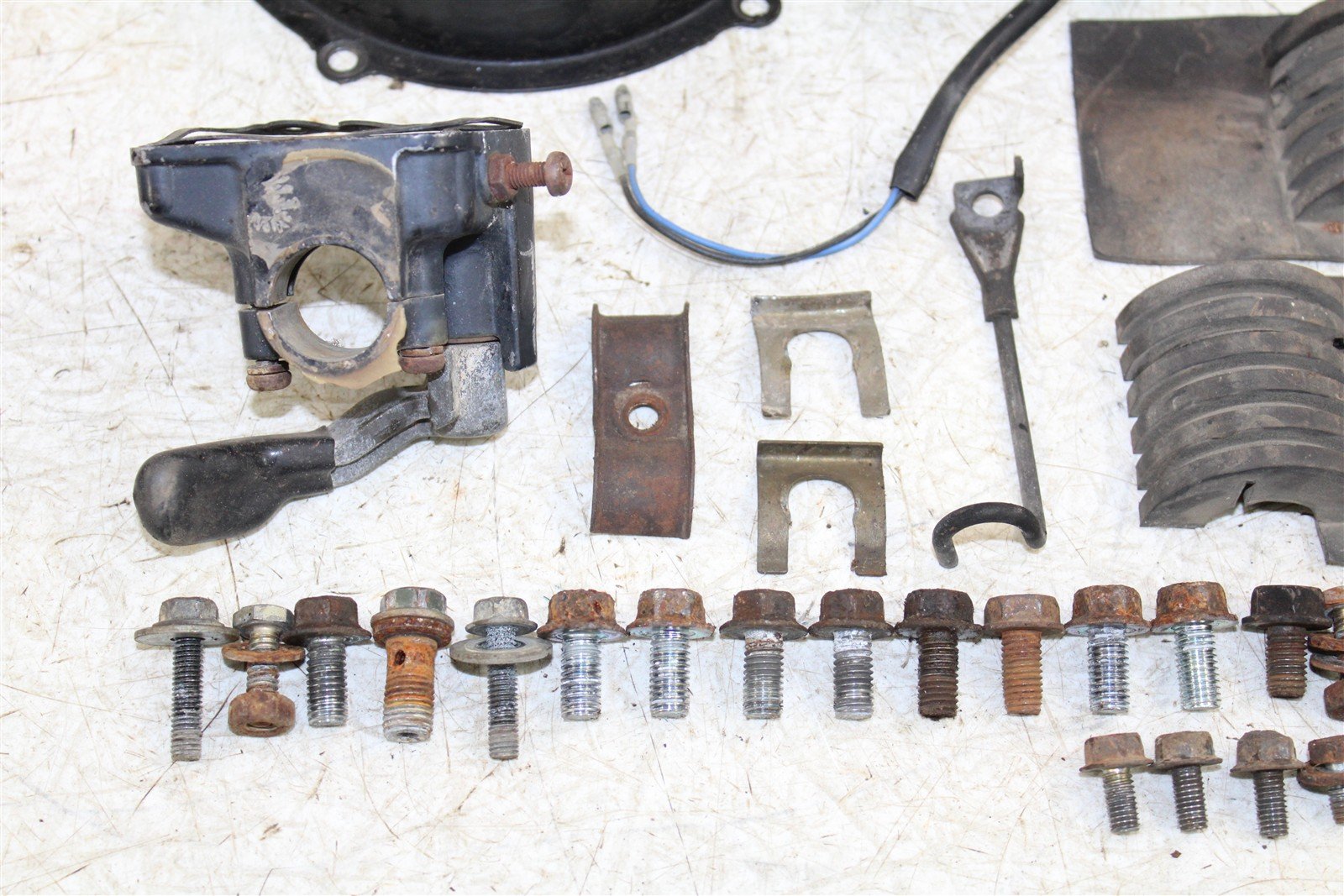 1993 Yamaha Kodiak 400 4x4 Chassis Bolt Kit Hardware Hose Speedometer Wire 50113