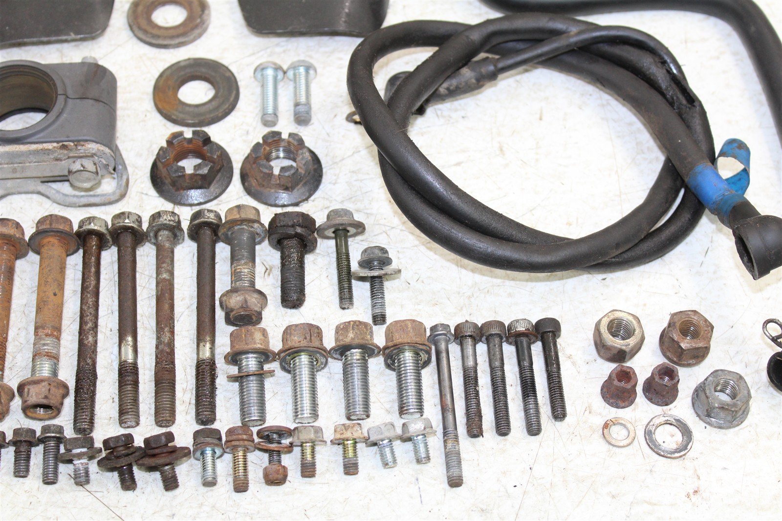 1993 Yamaha Kodiak 400 4x4 Chassis Bolt Kit Hardware Hose Speedometer Wire 50113