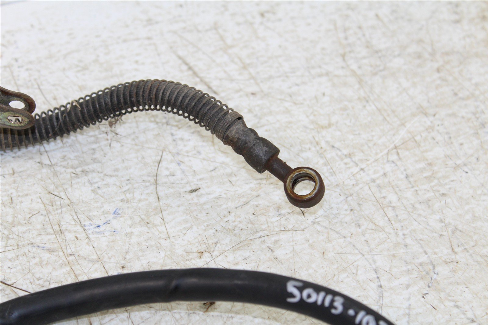 1993 Yamaha Kodiak 400 4x4 Front Brake Hose Line 50113