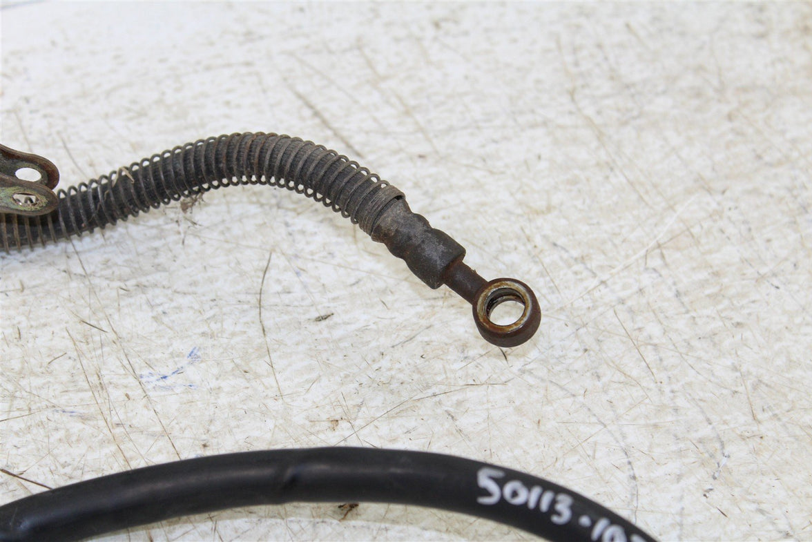 1993 Yamaha Kodiak 400 4x4 Front Brake Hose Line 50113
