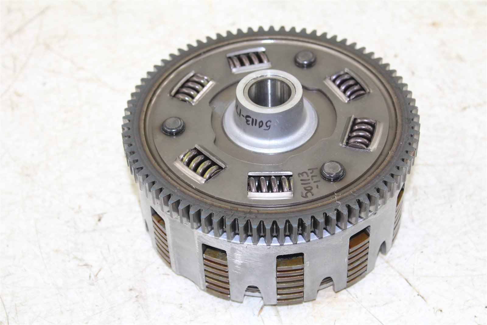 1993 Yamaha Kodiak 400 4x4 Clutch Basket Inner Hub Pressure Plate 50113